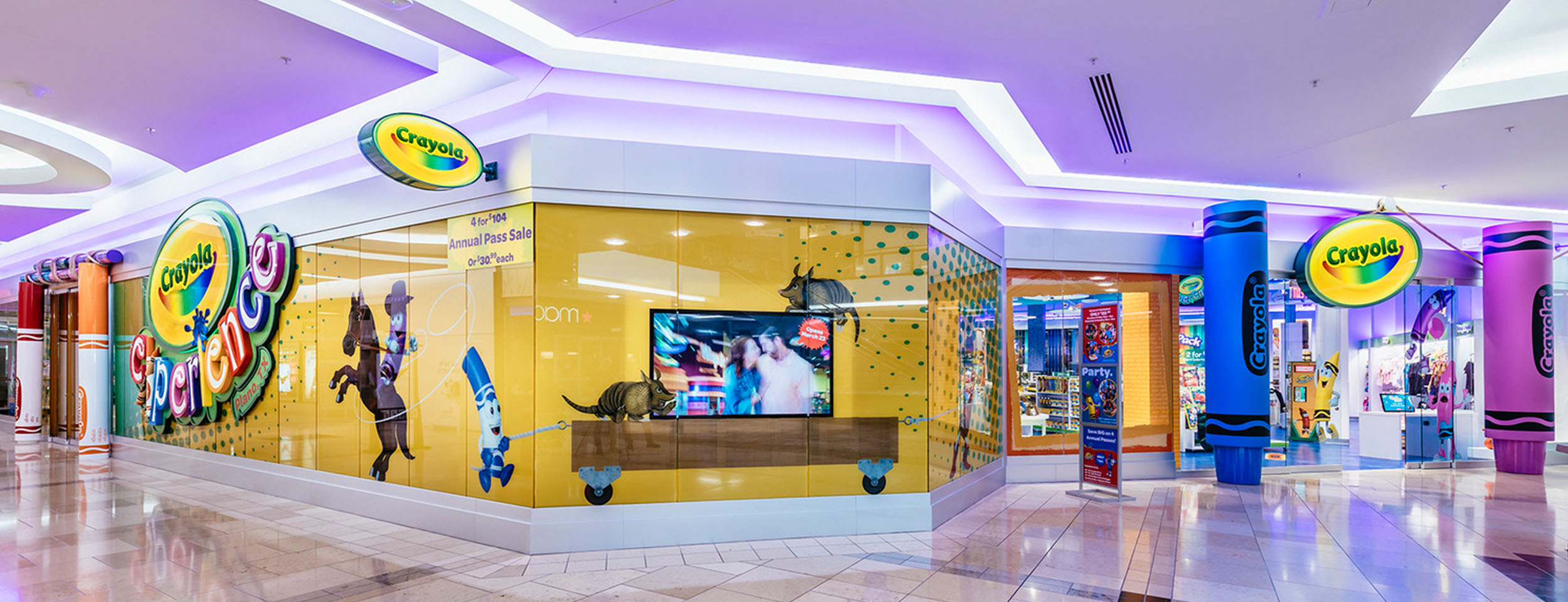 Crayola Experience at the Shops at Willow Bend