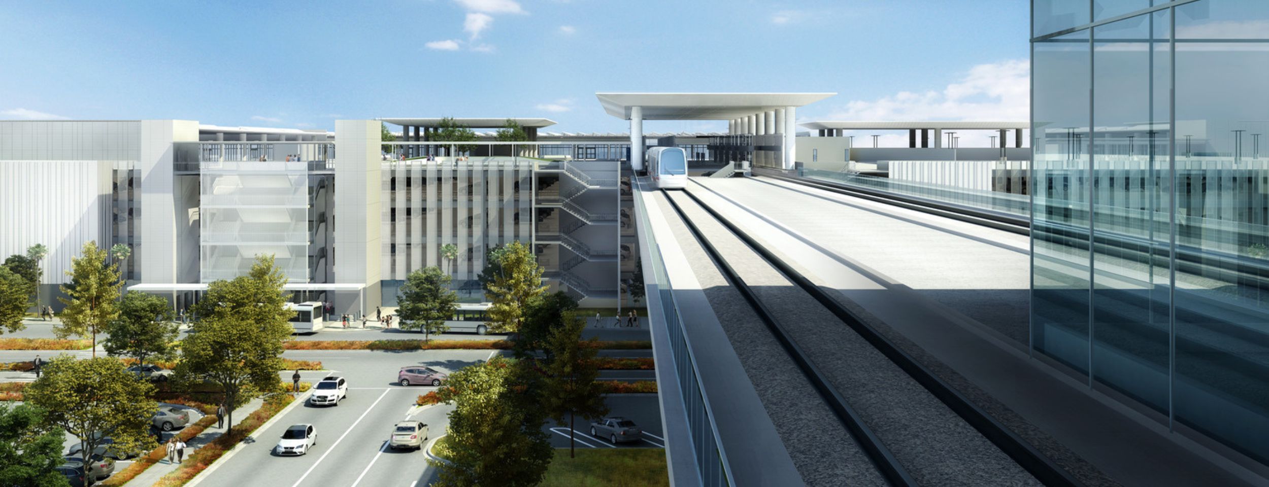 LOS ANGELES INTERNATIONAL AIRPORT (LAX), Consolidated rent-a-car (Conrac) Facility