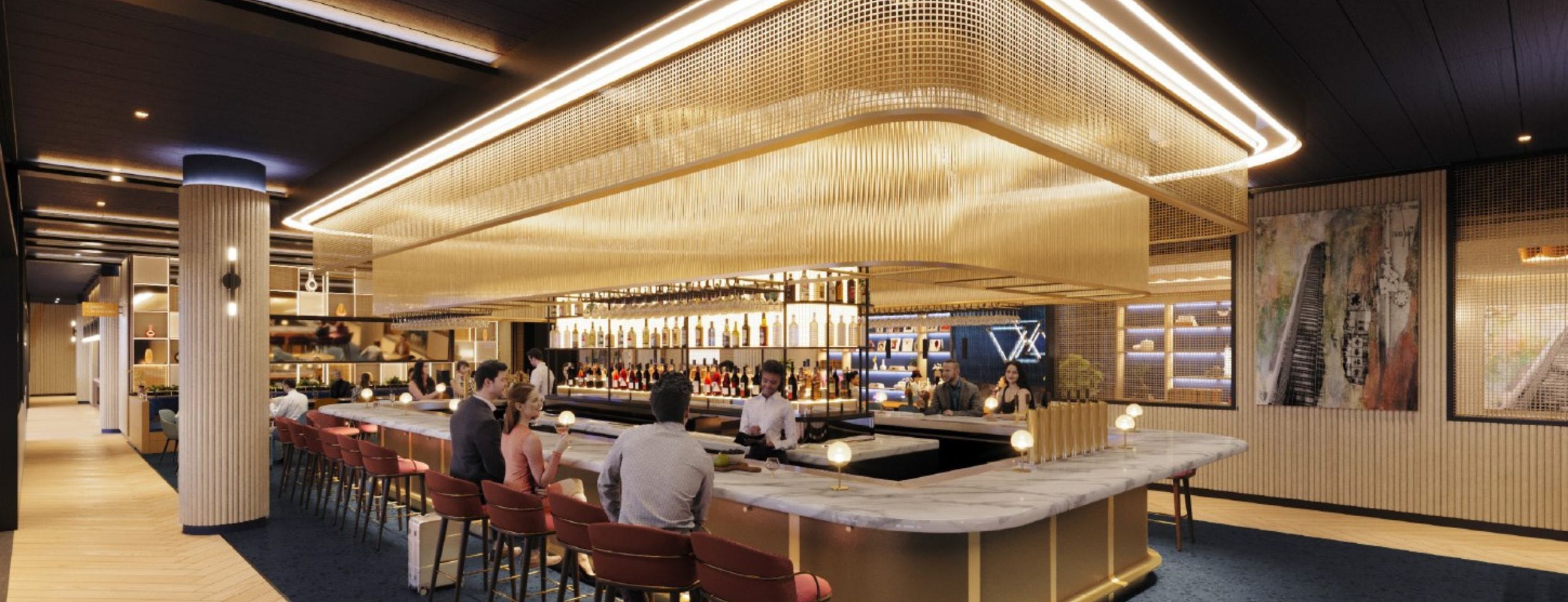 San Diego International Airport, Sapphire Lounge by the Club